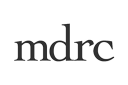 MDRC: logo in greyscale