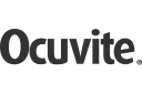 Ocuvite: logo in grayscale