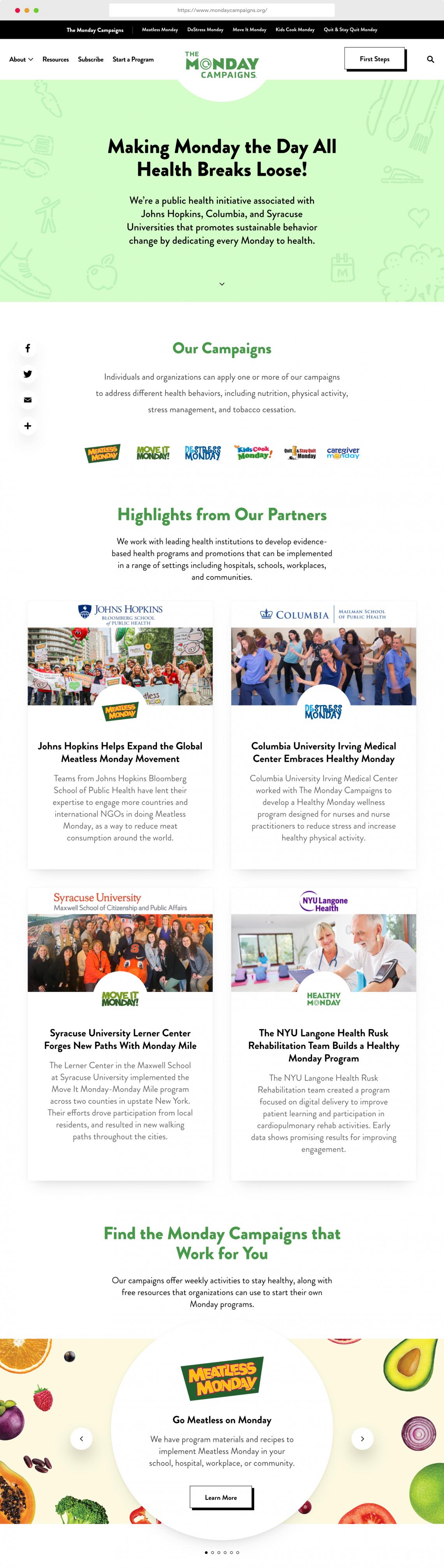 Homepage